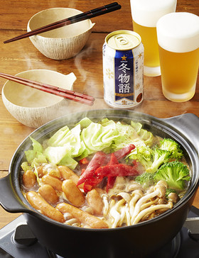 大人の和風カレーキャベツ鍋
